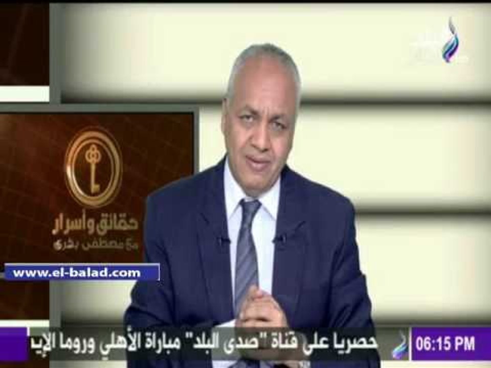صدى البلد | بكري: البلشي رفع لافتات ضد وزير الداخلية..وسلم النقابة امتلئ بالإخوان و6 إبريل