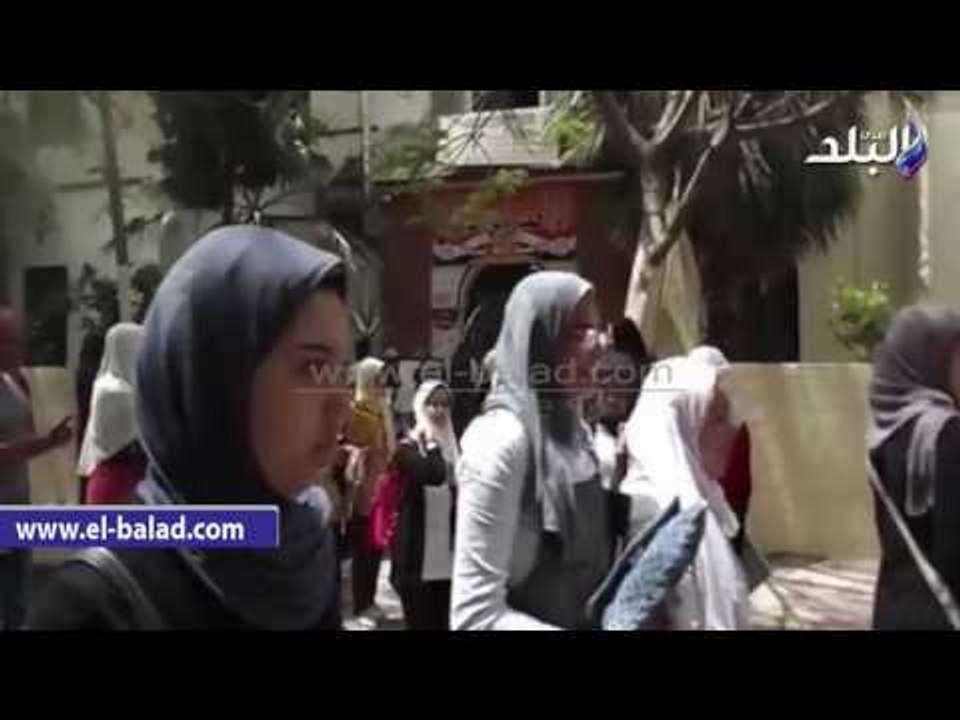 صدى البلد | "فرحة " طلاب اعدادية الدقهلية بامتحانى العلوم والجبر
