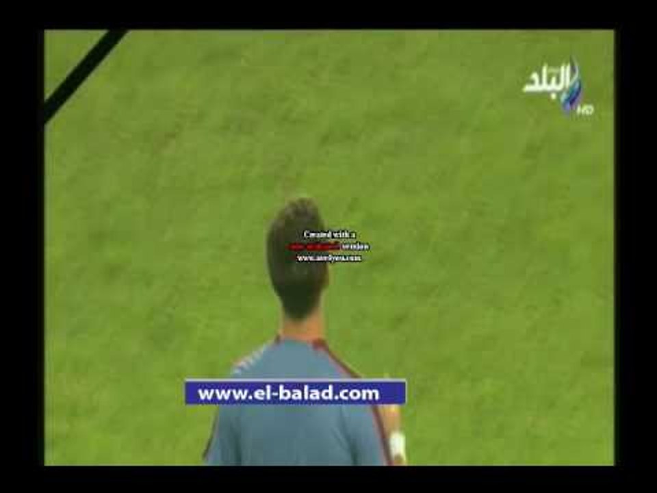 صدى البلد |لاعبو الاهلى وروما يؤدون تدريبات الا...