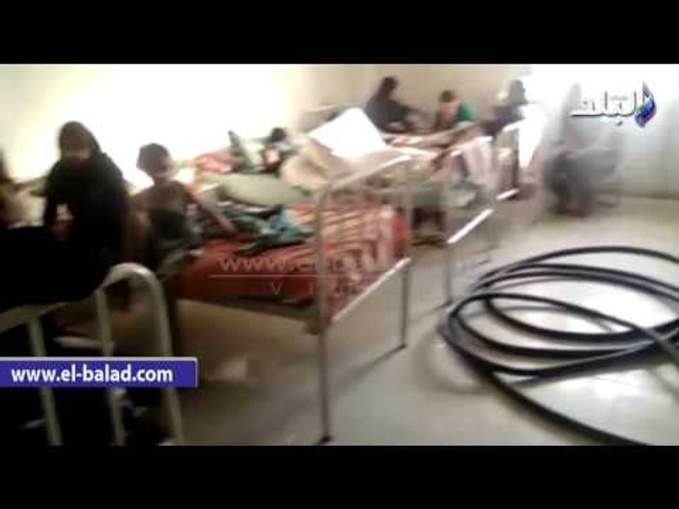 صدى البلد |  الإهمال يضرب مستشفى الزهراء الجامعي .. وتحول قسم الكلي لمخزن لكابلات الكهرباء