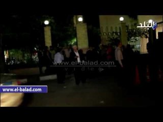 صدى البلد | عشرات العاملين بشركة مصر للطيران يشاركون عزاء شقير