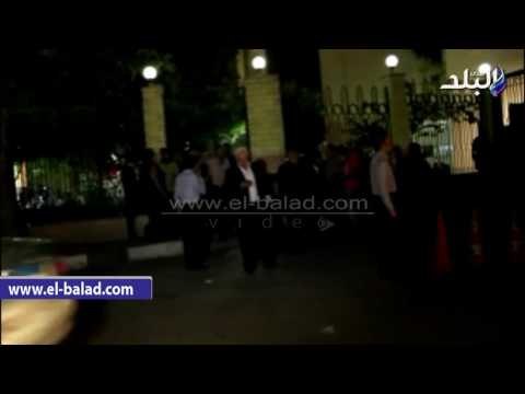 صدى البلد | عشرات العاملين بشركة مصر للطيران يشاركون عزاء شقير