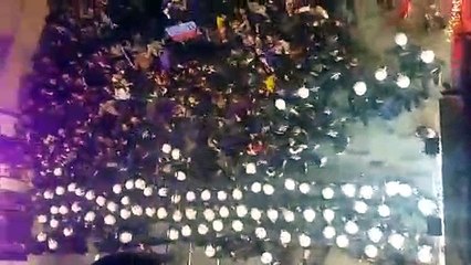 Polisin 8 Mart Feminist Gece Yürüyüşü'ne müdahale anı