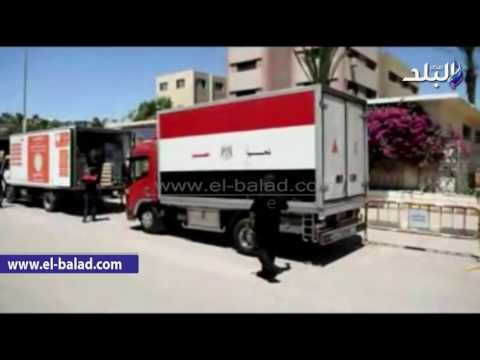 صدى البلد | وصول سيارات اللحوم والمواد الغذائية المدعمة للفيوم