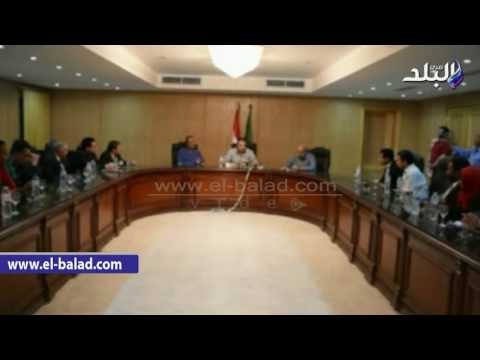 صدى البلد | محافظ الفيوم يلتقي ممثلين عن حزب المصريين الأحرار