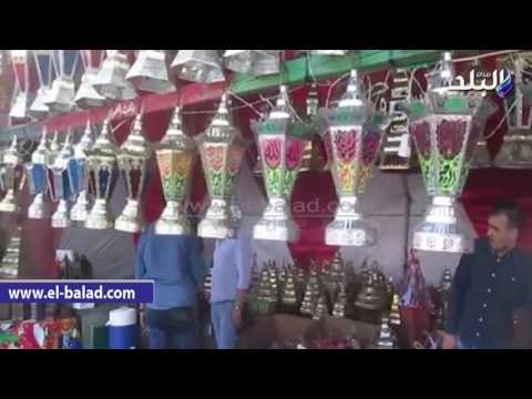 صدى البلد | الفانوس المصرى يغزو الاسواق .. ومواطنون الدقهلية: رمضان السنة دى أحلى