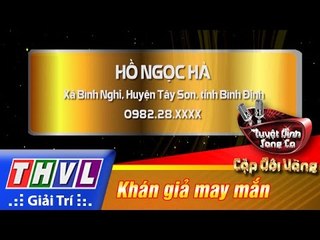 THVL | Tuyệt đỉnh song ca - Cặp đôi vàng | Tập 8 [1]: Khán giả may mắn