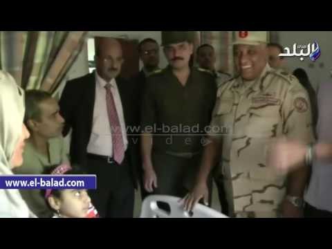 صدى البلد | توزيع 600 كرتونة مواد غذائية على المرضي بمستشفيات سوهاج