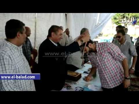 صدى البلد | محافظ كفرالشيخ يُكرم فريق كرة «الصالات» لصعوده للممتاز