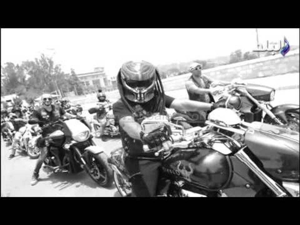 صدى البلد | انطلاق مهرجان الدراجات النارية الثالث "سفح الهرم"