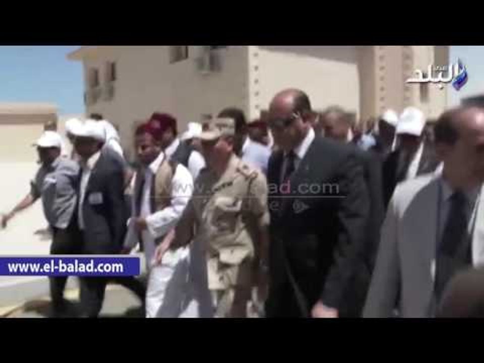 صدى البلد | تشغيل محطة تحلية مياه الرميلة بطاقة 24 ألف م3 في مطروح