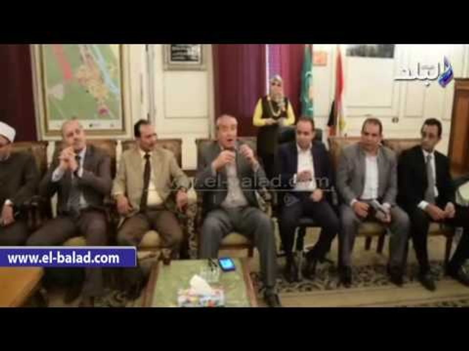 صدى البلد | بيت العائلة يجتمع باطراف أزمة "الكرم" بحضور المحافظ ونواب الدائرة