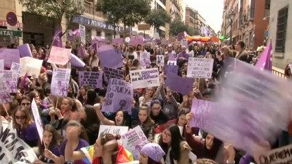 Las mujeres toman las calles por la igualdad