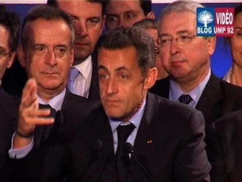 NICOLAS SARKOZY AUX VOEUX 2008 DU CONSEIL GÉNÉRAL