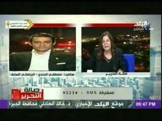 شاهد..أعضاء المكتب السياسى يتهمون "الجندى" بالابتزاز السياسى | صالة التحرير