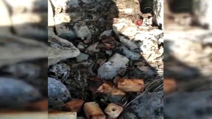 Şırnak’ta PKK'lı teröristlere ait 3 sığınak imha edildi