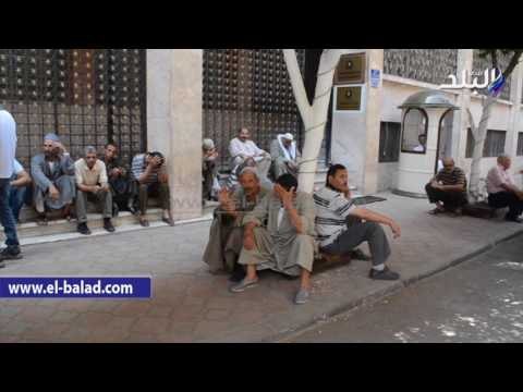 صدى البلد وقفة احتجاجية لعمال النيل لحليج الأقطان بوزارة الاستثمار