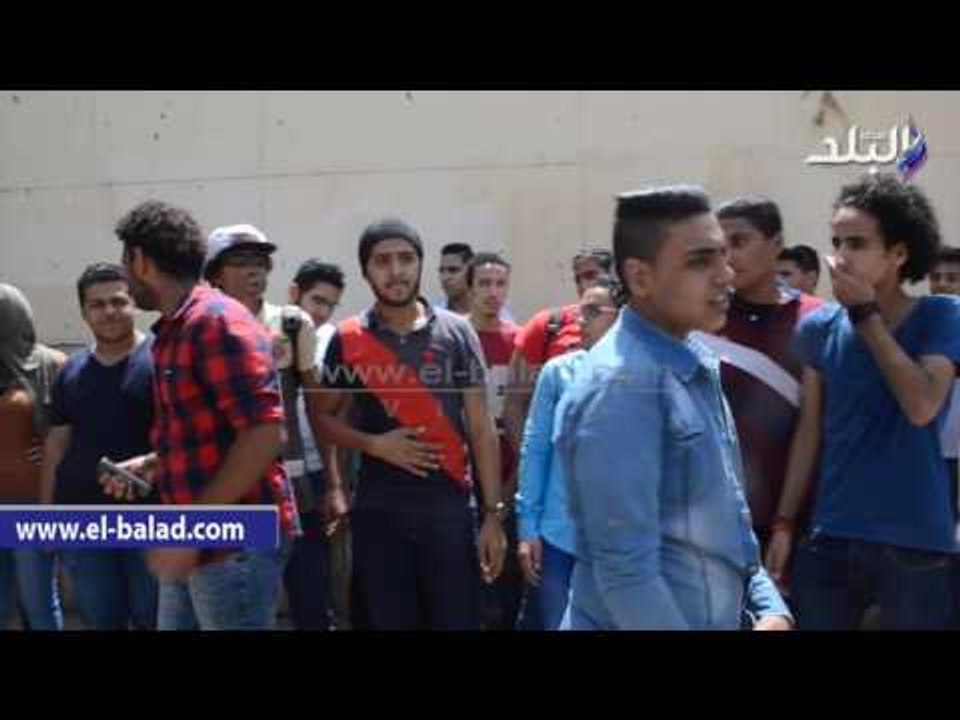 صدى البلد طلبة الثانوية العامة يتظاهرون أمام "التربية والتعليم":"مستقبلنا راح ببلاش"