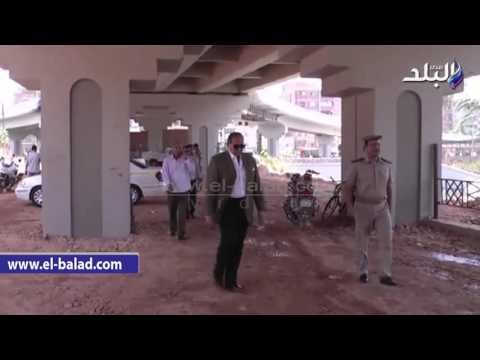 صدى البلد | محافظ سوهاج يتفقد موقف سيارات جهينة الجديد