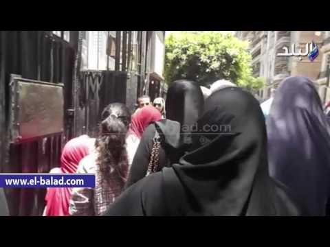 صدى البلد | فرحة طالبات الادبى بثانوية الدقهلية بمادة الفلسفة والمنطق