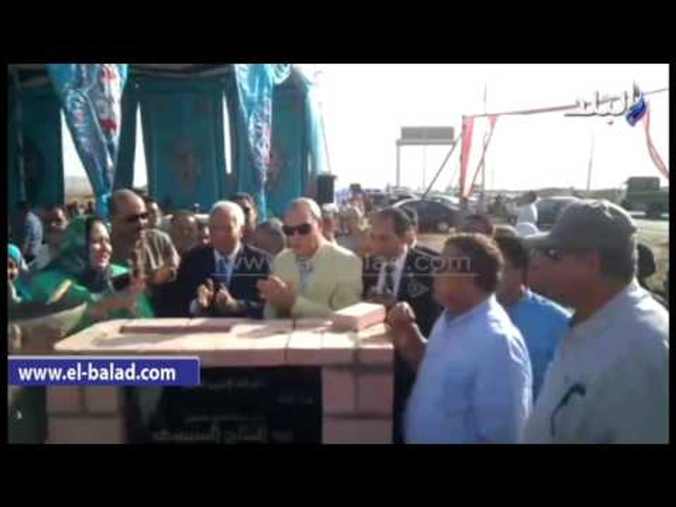 صدى البلد | وزير النقل: يضع حجر الأساس لطريق "سوهاج – نجع حمادي
