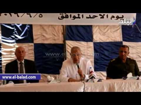 صدى البلد | محلب يتفقد بحيرة ناصر ويلتقى بالصياديين