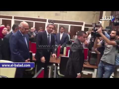 صدى البلد | عبد العال يفتتح المركز الإعلامي الجديد للمحررين البرلمانيين