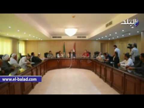 صدى البلد | محافظ الفيوم وصفاء نوار يسلمان 300الف جنيه لـ الفواخرية