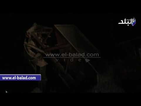 صدى البلد | رئيس ناصر ببني سويف: لا إصابات فى حادث إنقلاب قطار البضائع