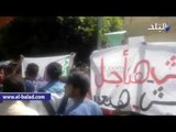 صدى البلد | وقفة لطلاب الثانوية العامة امام وزارة التعليم
