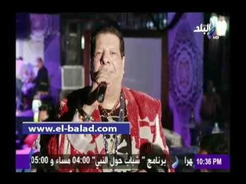 صدى البلد | شعبان عبد الرحيم يشعل «خيمة ليلة» بـ«هبطل السجاير»