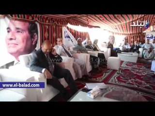 صدى البلد | السيسي يهنيء اهالي الضبعة هاتفياً اثناء صرف تعويضاتهم