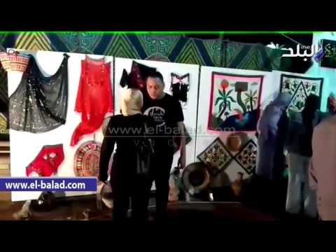 صدى البلد | المعروضات اليدوية تخطف رواد ليالي الفسطاط الرمضانية‎