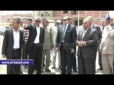صدى البلد | محافظ سوهاج يتفقد إنشاء طريق جهينة المزدوج