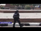 صدى البلد | انتشار عناصر الشرطة النسائية بميدان التحرير