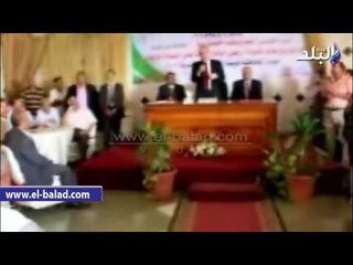 صدى البلد | توزع عقود تمليك أراضي أملاك دولة على 227 مواطناً ببني سويف