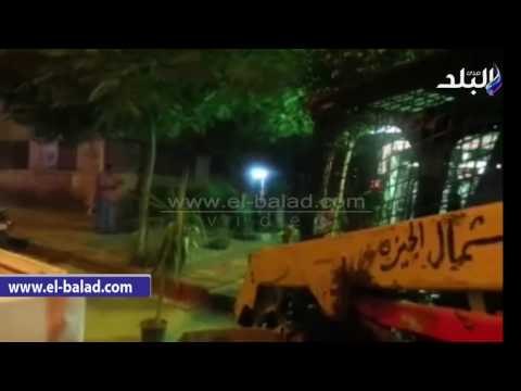 صدى البلد | محافظ الجيزه يزورمؤسسه البنات للايتام اول ايام العيد