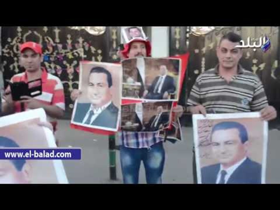 صدى البلد | تجمع أبناء «مبارك» أمام المعادى العسكري‎ في ذكرى انتصار العاشر من رمضان