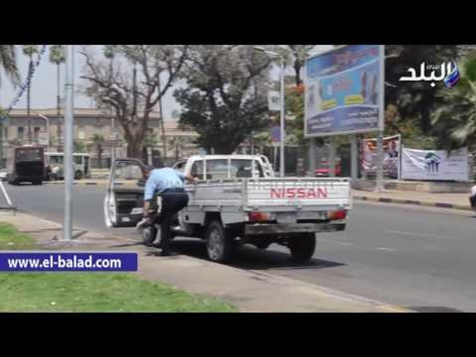 صدى البلد | منصة بميدان «النهضة» للاحتفال بذكرى «30 يونيو»