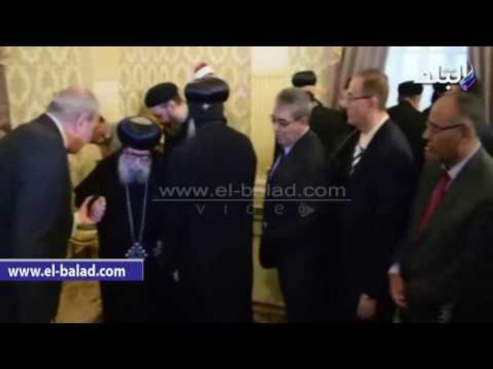 صدى البلد | محافظ المنيا يستقبل المهنئين بعيد الفطر المبارك