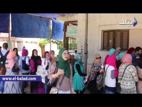 صدى البلد | إقبال كثيف لسحب استمارات القدرات بمكتب التنسيق الرئيسي