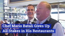 MeToo Has Ended Chef Mario Batali's Restaurant Career