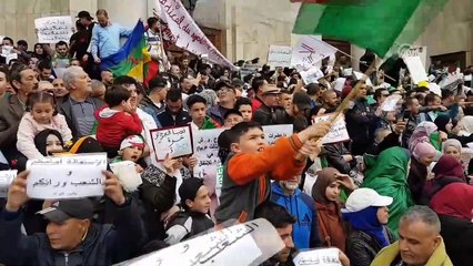 Buteflika'nın 5. dönem adaylığına karşı gösteriler düzenlendi (2) - CEZAYİR