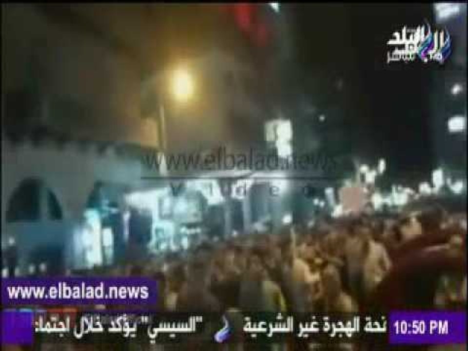 صدى البلد |أحمد موسى: يعرض فيديو من «صدى البلد» لأمن بور سعيد يلاحق متظاهري النادي المصري