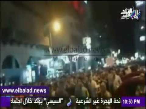 صدى البلد |أحمد موسى: يعرض فيديو من «صدى البلد» لأمن بور سعيد يلاحق متظاهري النادي المصري