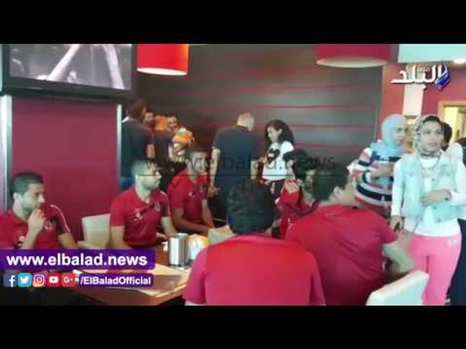 صدى البلد |  وصول بعثة الأهلي لمطار القاهرة استعدادا للتوجه للمغرب