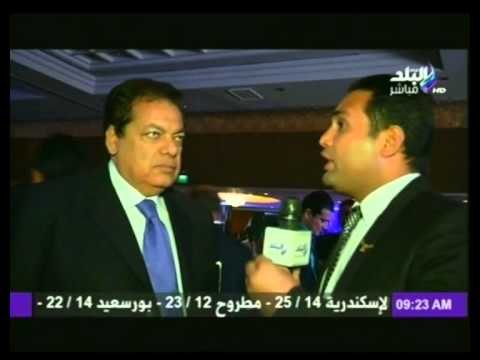 رجل الأعمال محمد أبو العينين يقدم الشكر لفريق عمل مجموعة قنوات صدى البلد