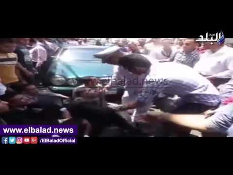 صدى البلد | حملة الماجستير يفترشون الارض أمام الصحفيين