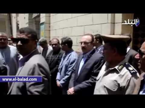 صدى البلد | تشييع جنازة شهيد الفرافرة في بنى سويف