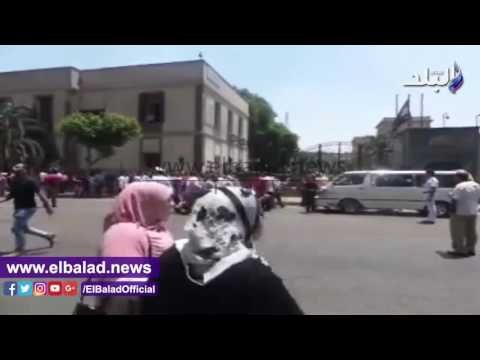 صدى البلد | الأمن يفض تظاهرات حملة الماجستير ويضبط عددا منهم